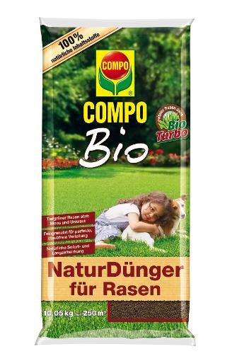 COMPO Bio NaturDünger für Rasen 10 kg unter Compo
