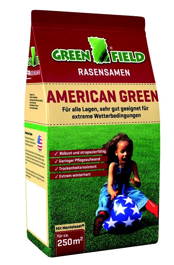 Greenfield American Green Rasenmischung 5 kg unter Greenfield