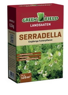 Greenfield Landsaat - Mischung Serradella 500 Gramm unter Greenfield