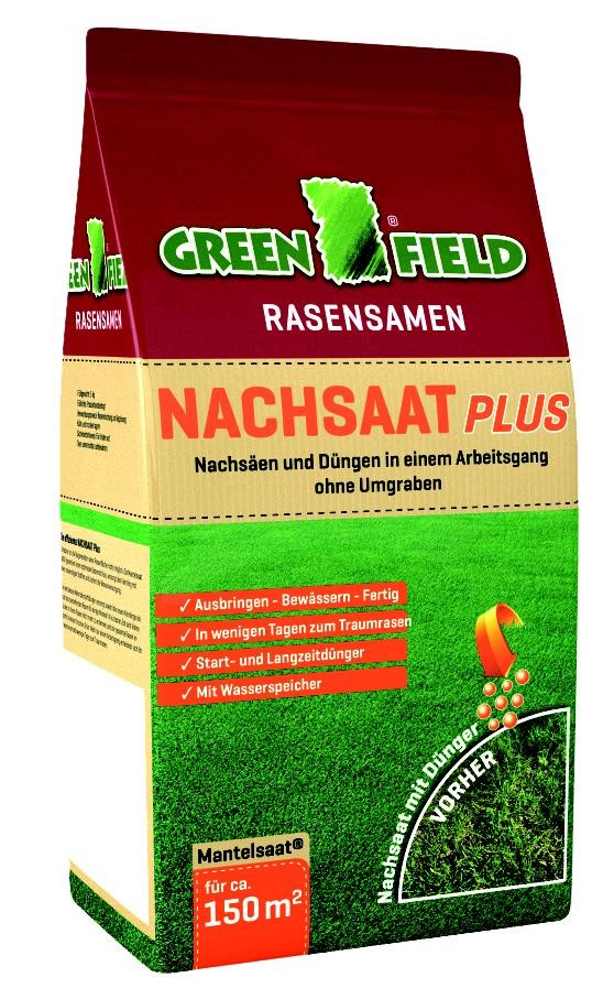 Greenfield Nachsaat Plus Rasenmischung 5kg unter Greenfield