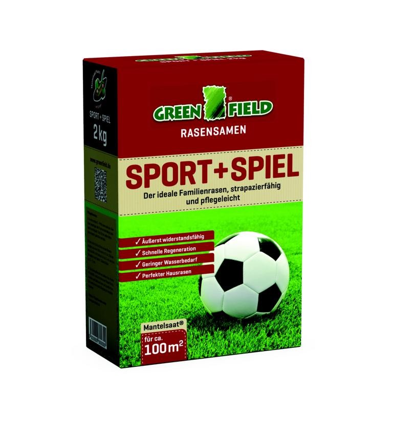 Greenfield Sport und Spiel Rasensamen 2 kg