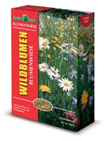 Greenfield Wildblumen- Kräuterwiese ohne Gräser 1kg Saatgut