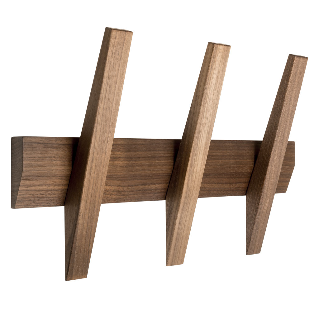 Hoigaard - Tangent 3 - individualisierbare Hakenleiste aus Massivholz