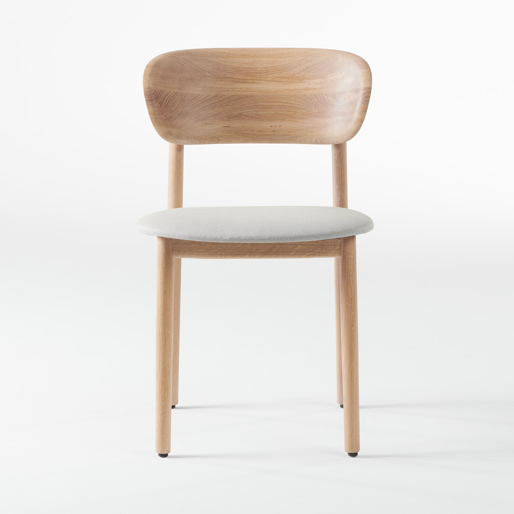Insan - Janu Dining Chair- moderner Esszimmerstuhl aus Holz mit Polster