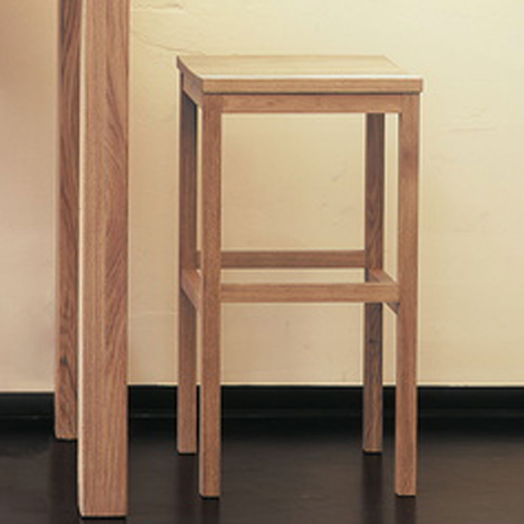 Jan Kurtz - Casa - Design Barhocker aus Holz in Eiche - 62 - 76 cm