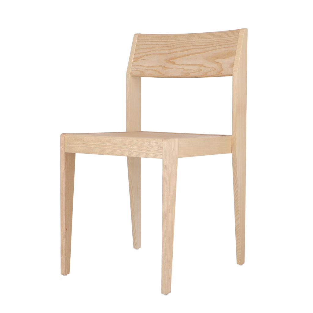 Jan Kurtz Mbel - Nora - moderner Stuhl aus Eschenholz in 3 Farben