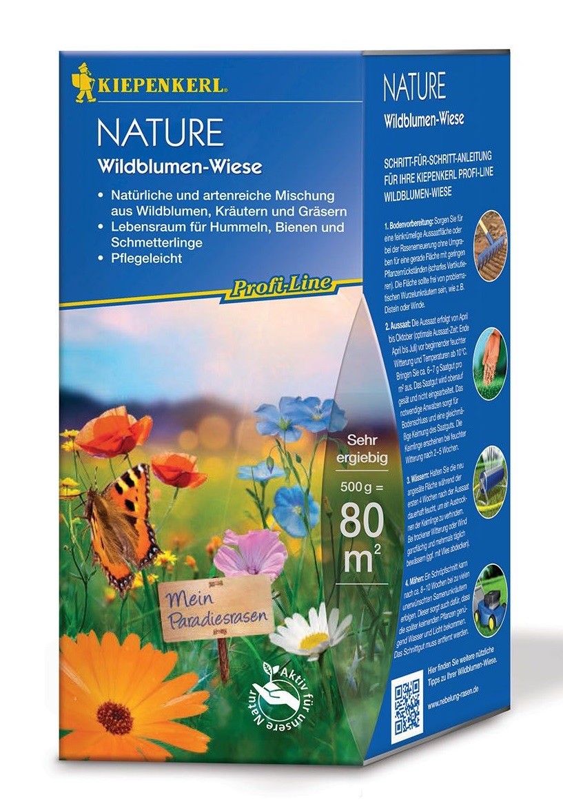 Kiepenkerl Profi Line Nature Wildblumen-Wiese 500g unter Kiepenkerl