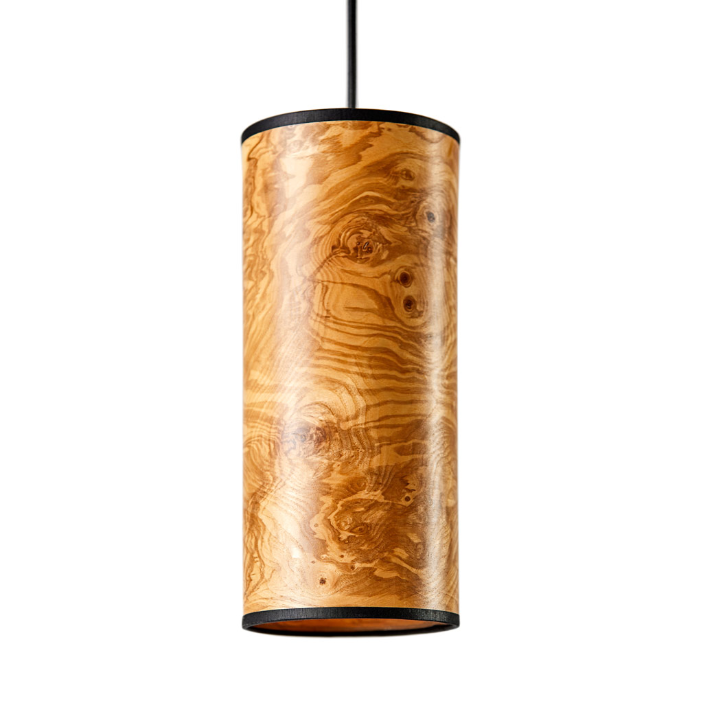 LeuchtNatur - NUX - Esstisch Pendelleuchte mit Lampenschirm aus Holz