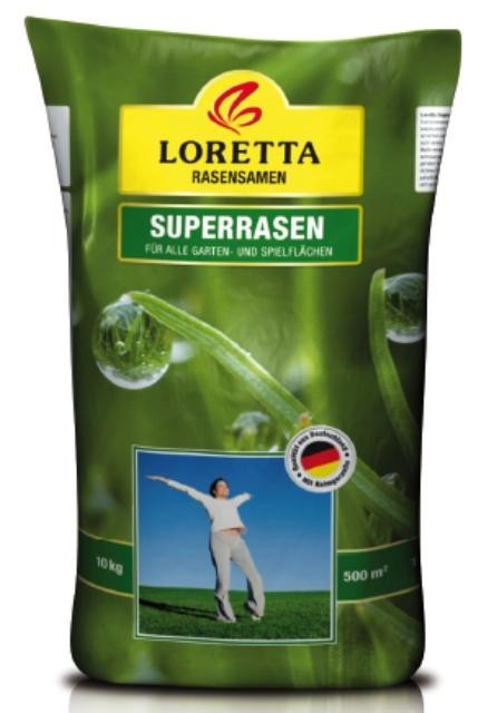 Loretta Superrasen 10kg Rasensamen