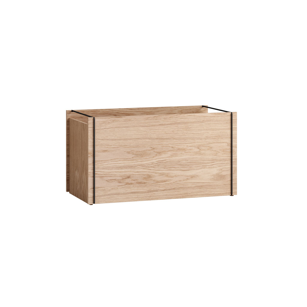 Moebe - Storage Box - stapelbare Aufbewahrungsbox aus Eichenholz