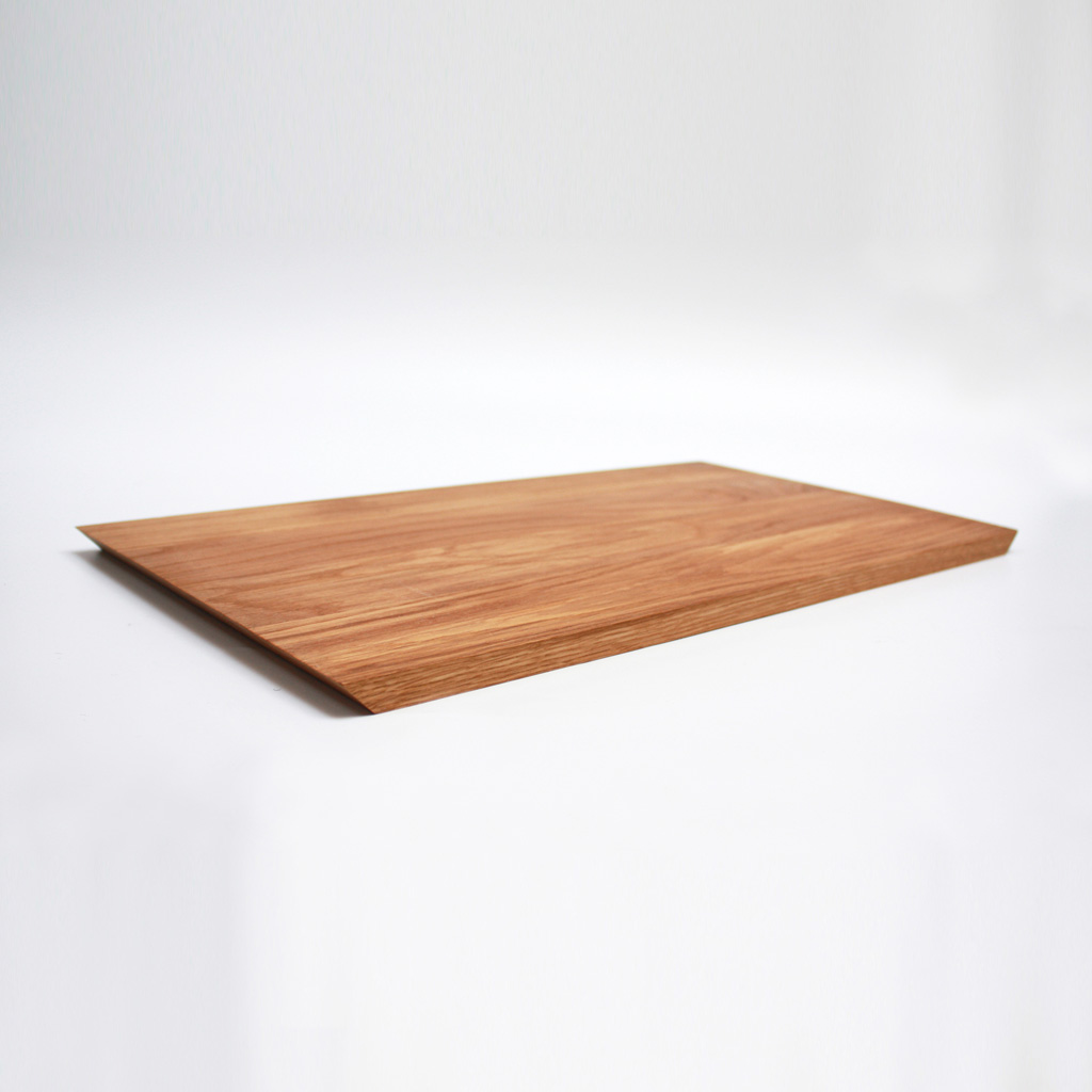 Raumgestalt - Brett aus Eiche - grosses Designer Küchenbrett aus Holz