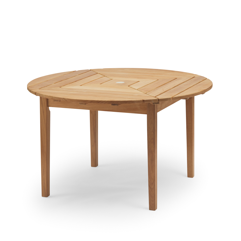 Skagerak - Drachmann Table - runder Gartentisch aus Teak für 4 Personen