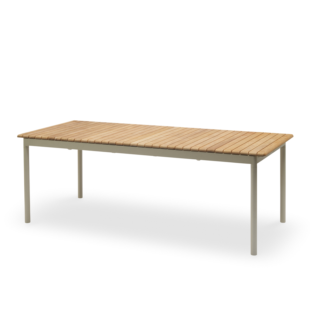 Skagerak - Pelagus Table - ausziehbarer Gartentisch aus Teakholz und Alu