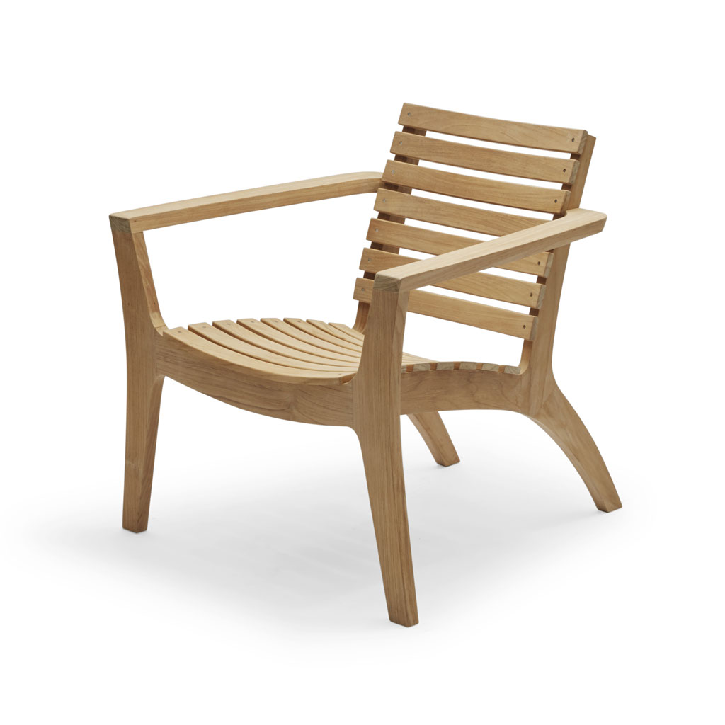 Skagerak - Regatta - Outdoor Lounge Chair aus Teakholz