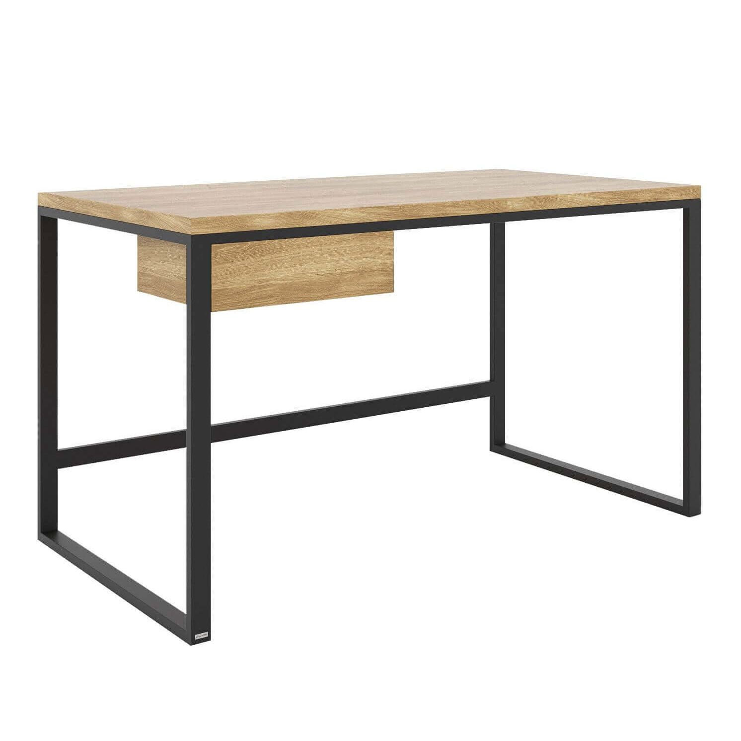 take me HOME - Kai - Designer Schreibtisch aus Eichenholz und Metall
