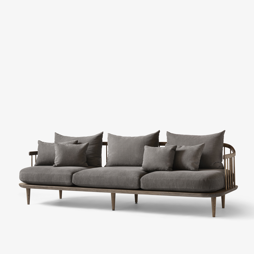 undtradition - FLY SC12 - skandinavisches Design Sofa mit Holzgestell