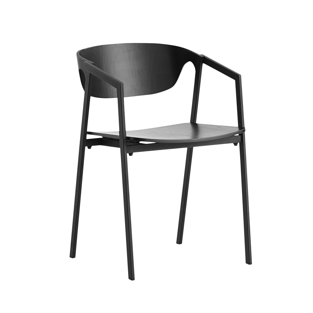 Woud - S-A-C- Dining Chair - Designer Esszimmer Stuhl aus Holzfurnier 